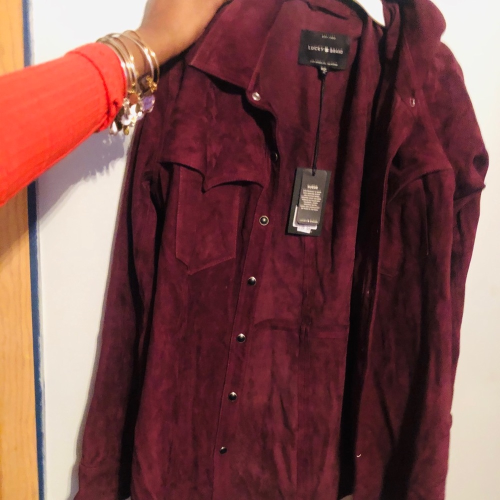 Lucky Brand Suede Jacket
